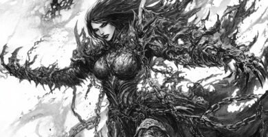 Slaanesh female chaos lord warhammer the old world