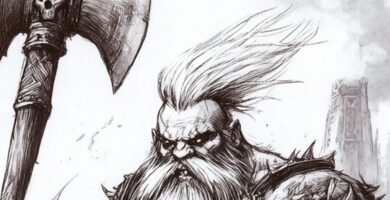 Warhammer the old world the old warrior slayer dwarf