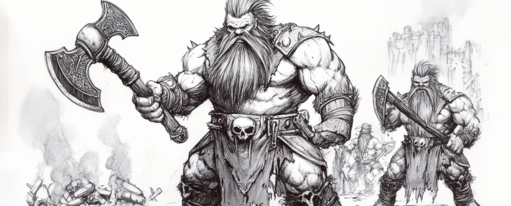 Huestes de Matadores Enanos | La Guerra de la Furia de Settra 7 theoldwarrior slayers war of settras fury 2