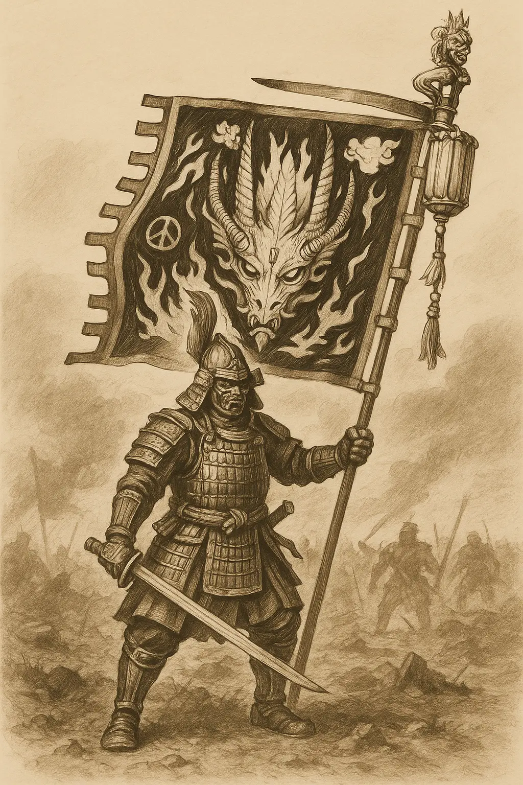 CATHAI the old warrior analyis